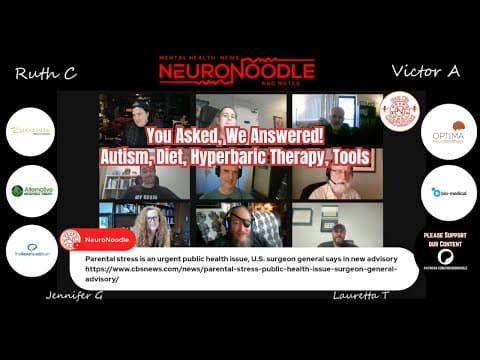 NeuroNoodle Neurofeedback Podcast Q&A: Autism, Diet, Hyperbaric Therapy & Top Tools Discussed!