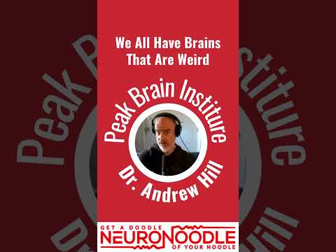 We All Have Brains That Are Weird Dr. Andrew Hill Peak Brain Institute