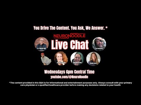 🎙️ NeuroNoodle Neurofeedback Q&A - Live with Experts! 🧠 | Jan 8 @ 6 PM CST